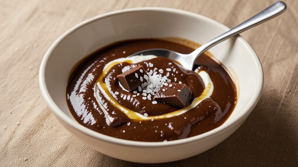 America's Test Kitchen Dark Chocolate Fudge Sauce Recipe: Silky Ganache With Toasted Sea Salt Finish