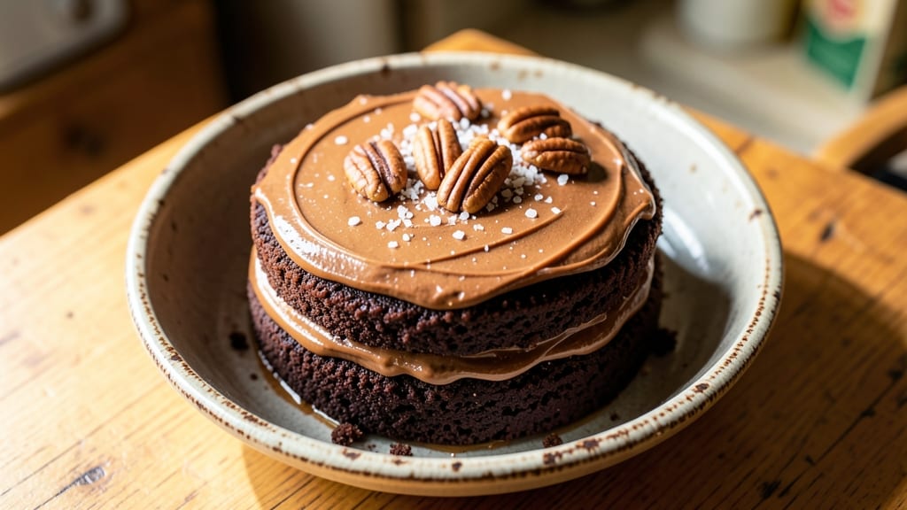 Amish German Chocolate Cake Recipe: Toasted Pecan-Coconut Crown With Fudgy Layers