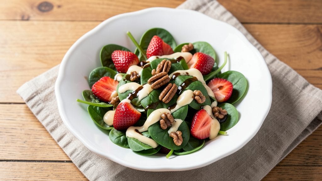 Applebee's Strawberry Salad Recipe: Balsamic-Glazed Freshness With Crunchy Pecans