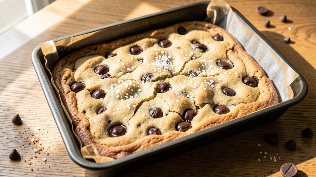 Betty Crocker Chocolate Chip Cookie Bars Recipe: Fudgy Base and Crispy Nut Crown