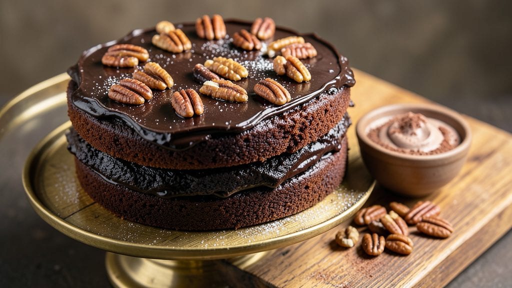 Betty Crocker's German Chocolate Cake Frosting Recipe: Toasted Pecan-Cocoa Crunch Without Separation