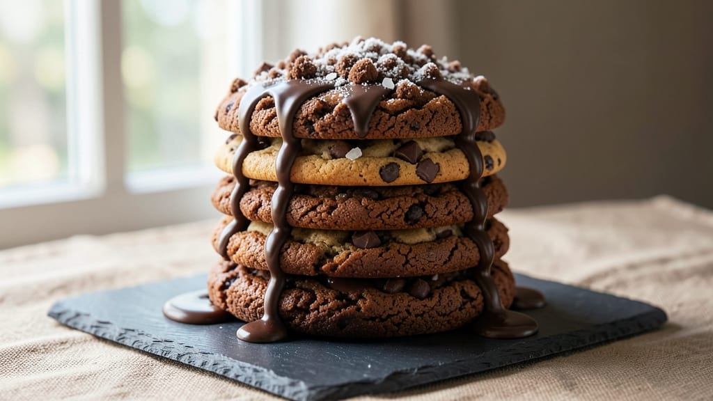 Betty Crocker Triple Chocolate Fudge Cake Mix Cookie Recipe: Triple Layered Fudgy Crunch With Toasted Nut Crown