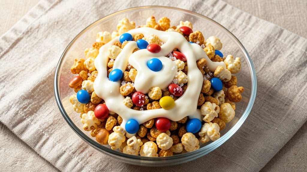 Chex Mix Recipe With White Chocolate And M&Ms: Sweet and Salty Crunch in 15 Minutes