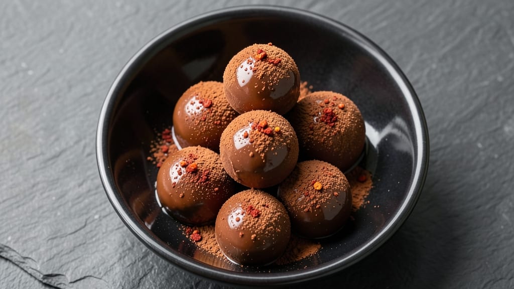 Chili Chocolate Truffles Recipe: Spicy-Sweet Bites With Rich Ganache Core