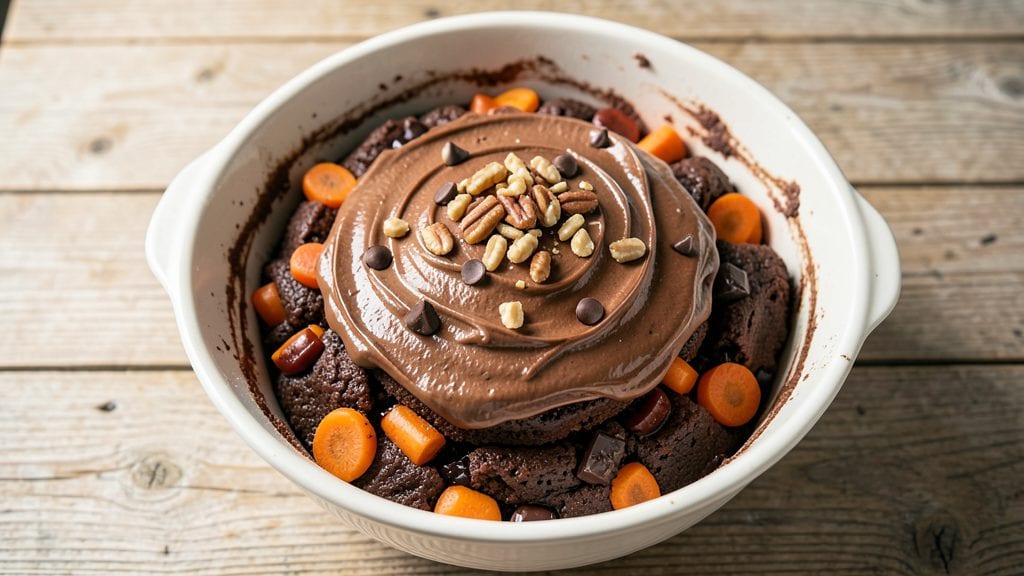 Chocolate Carrot Cake Recipe: Deep Chocolate Swirls and Veggie-Moist Layers