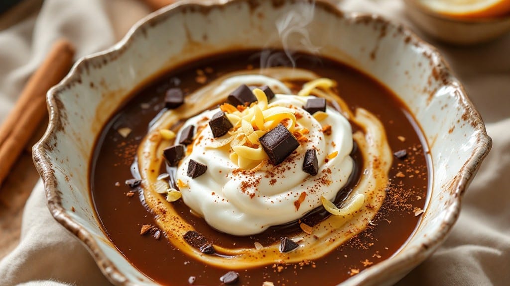 Chocolate Curry Recipe: Spiced Dark Chocolate Velvety Swirls