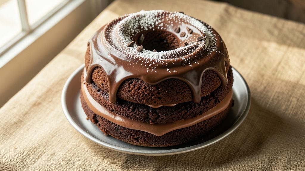 Chocolate Nothing Bundt Cake Copycat Recipe: Triple-Layered Fudgy Swirls With Toasted Pecan Crown