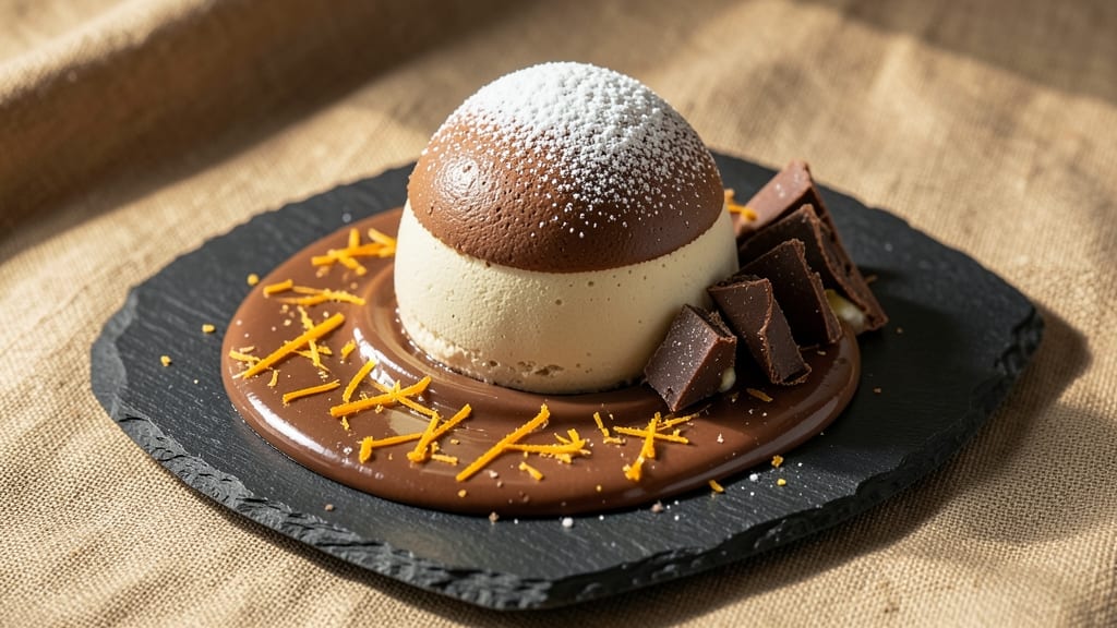 Chocolate Orange Recipes: Zesty Ganache Drizzle Over Creamy Mousse