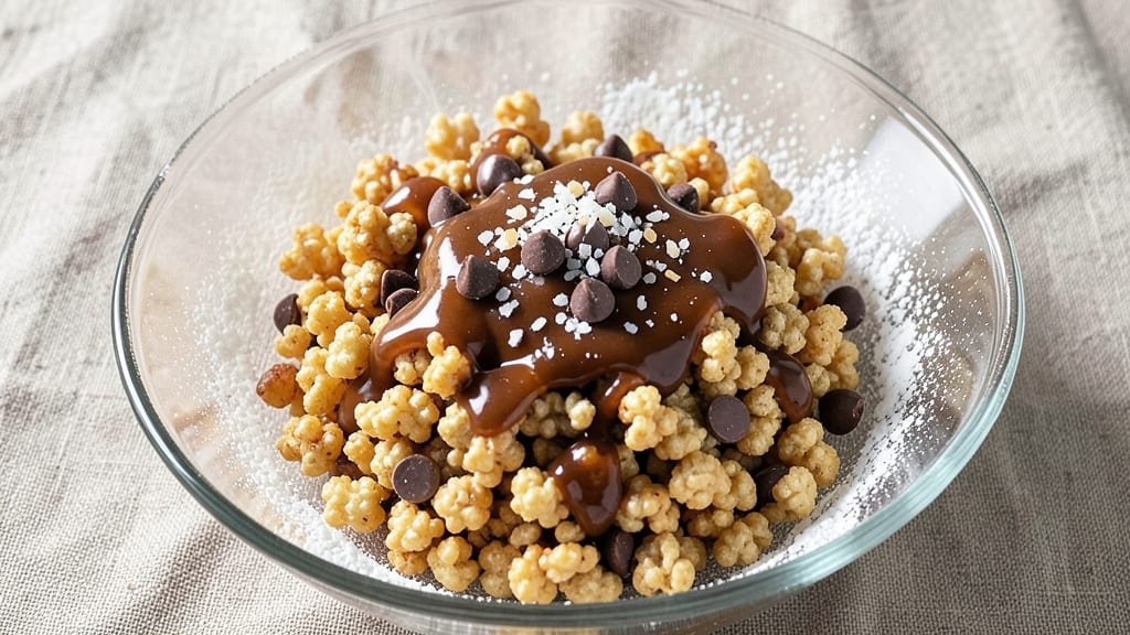 Chocolate Puffed Rice Recipe: Crunchy Clouds With Hidden Vanilla Magic