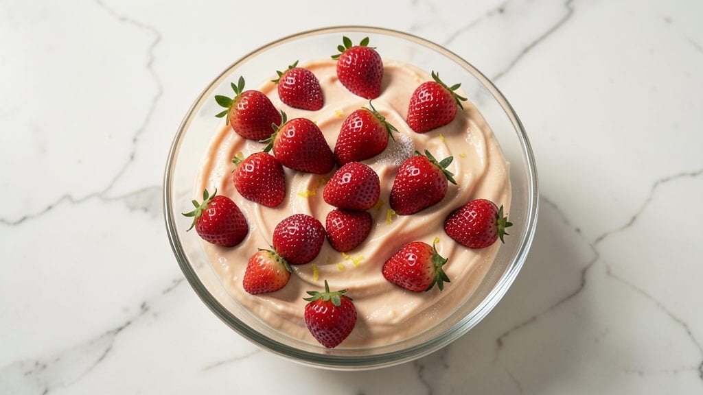 Culver's Strawberry Fields Salad Recipe: Creamy Cheesecake and Berry Swirl Delight