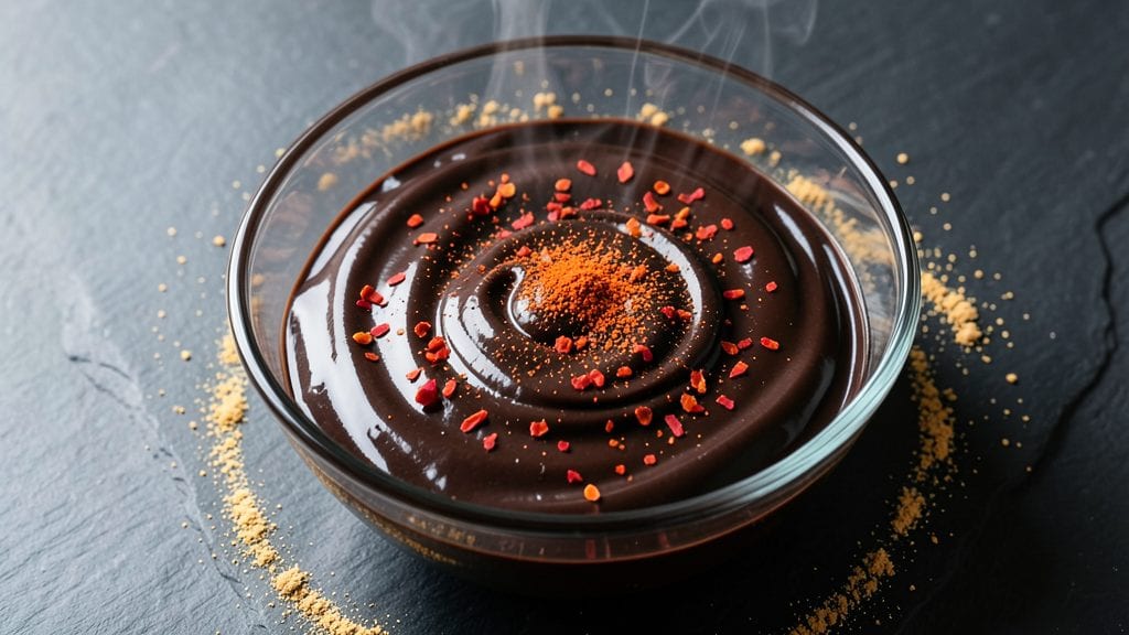 Dark Chocolate with Chili Pepper Recipe: Smoky Heat Meets Rich Decadence