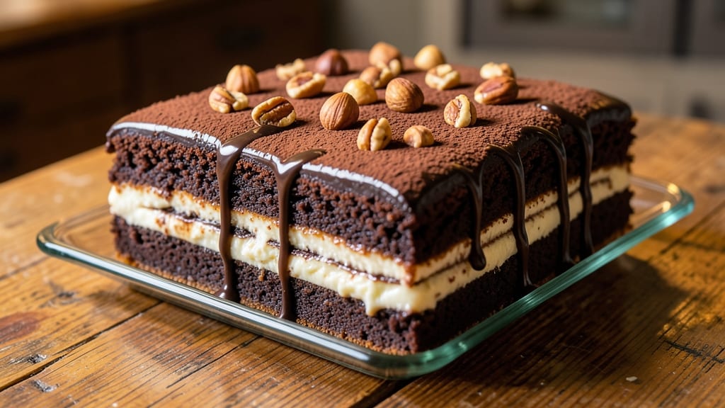 Lidia's Chocolate Ricotta Brick Cake Recipe: Velvety Texture With Hidden Citrus Brightness