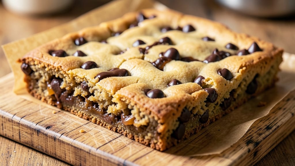 Nestlé Chocolate Chip Cookie Bars Recipe: Fudgy Base and Crunchy Chocolate Top