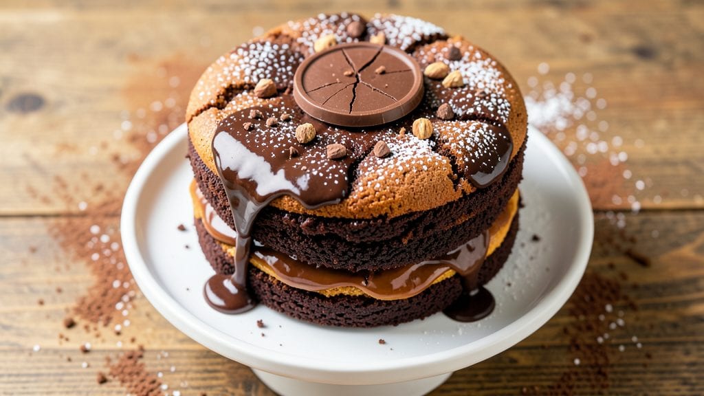 Nutella Chocolate Cake Recipe: Double-Layered Fudgy Crunch With Toasted Hazelnut Crown