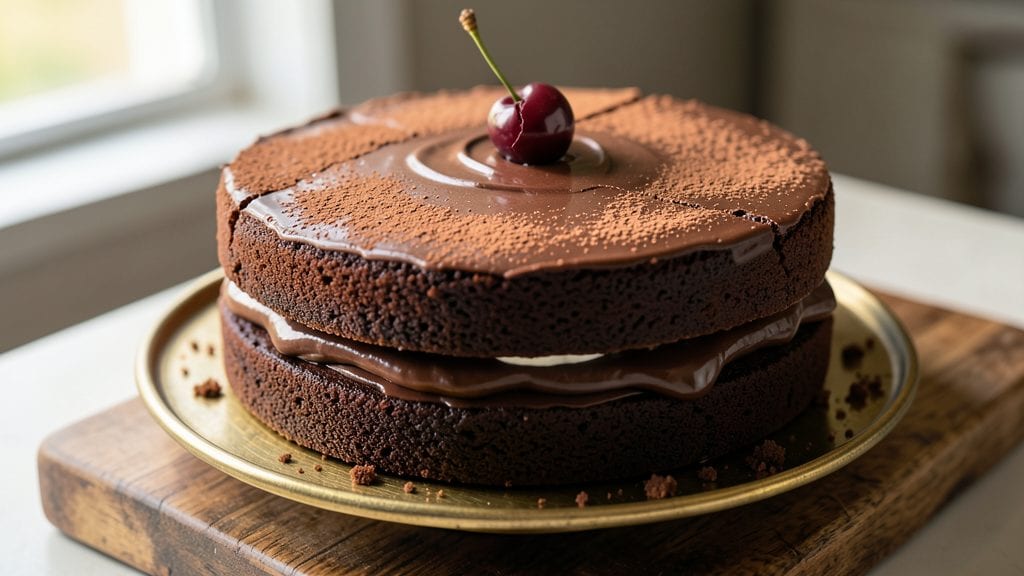 Old Fashioned Chocolate Cake Recipe: Deep Chocolate Flavor Without a Lick of Frosting