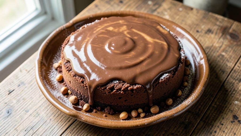 Old Fashioned Swiss Chocolate Cake Recipe: Triple-Layered Richness With Toasted Almond Crunch