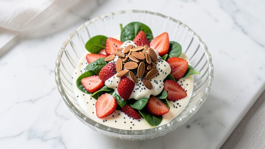Panera Bread Strawberry Poppyseed Salad Recipe: Creamy Yogurt Base With Bursting Sweetness