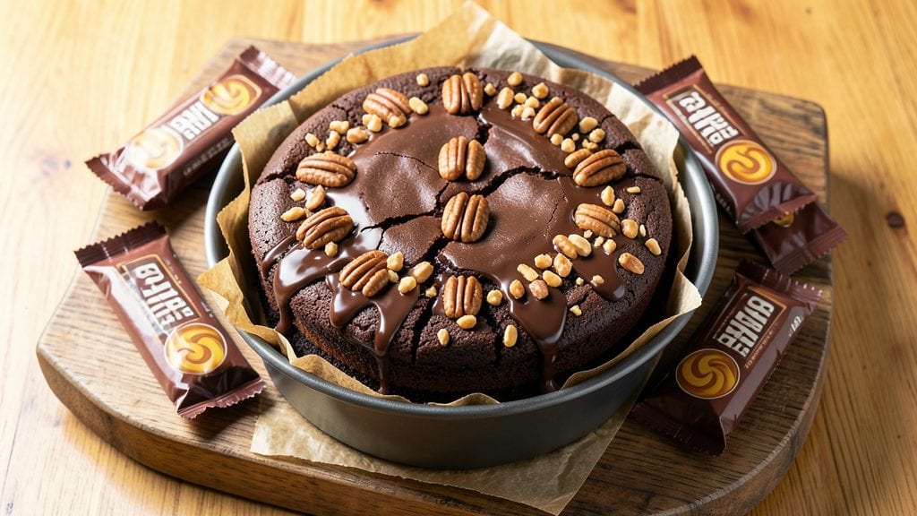 Traditional German Chocolate Cake Recipe: Toasted Pecan-Cocoa Crunch With Fudgy Layers