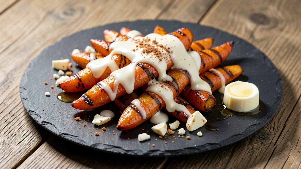 White Chocolate Grilled Honey Roasted Carrots Recipe: Caramelized Sweetness With Crispy Edges